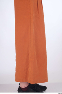 Zolzaya calf casual dressed orange wide leg trousers 0007.jpg